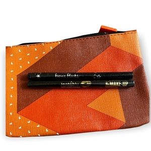 Eye liner with makeup bag